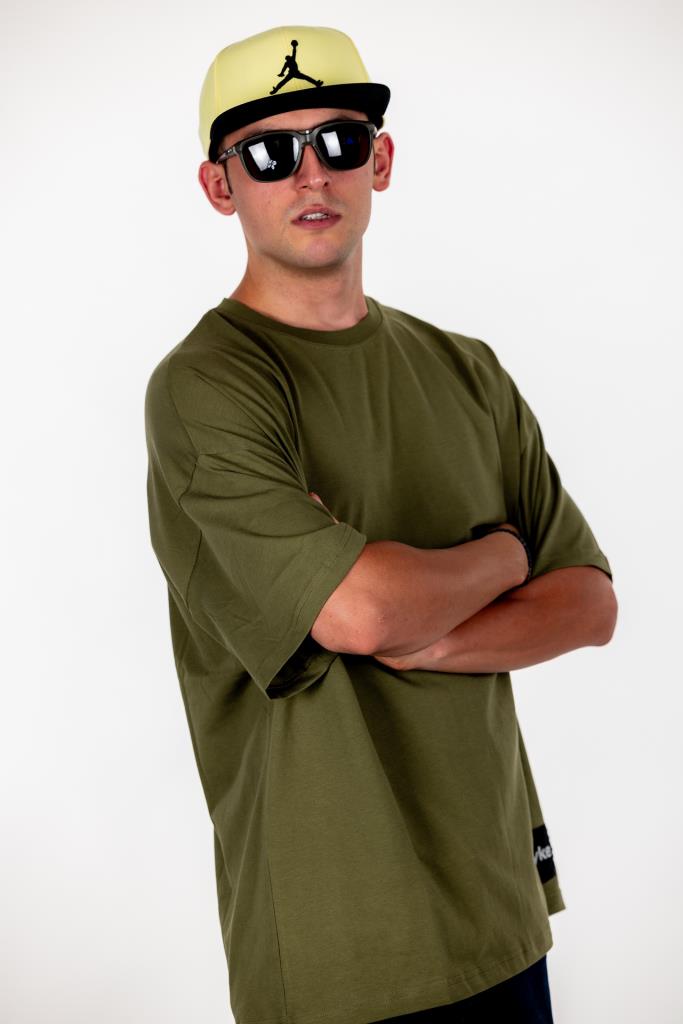 Yeşil Pyke Oversize Tişört