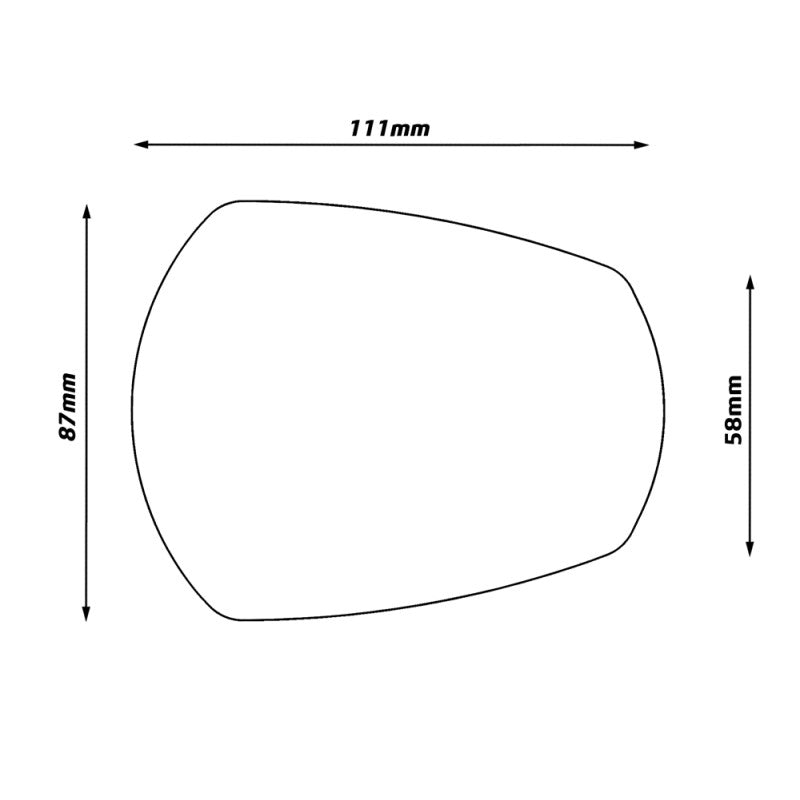 Zefal ZL Tower 80 Gidon Bağlantılı Ayna